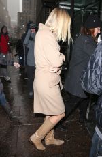 YVONNE STRAHOVSKI Arrives at The Today Show