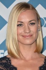 YVONNE STRAHOVSKI at 2014 FOX All-star Party in Pasadena