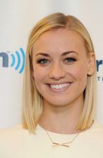 YVONNE STRAHOVSKI at SiriusXM Studio in New York