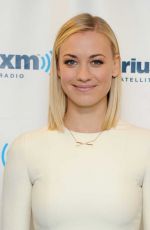 YVONNE STRAHOVSKI at SiriusXM Studio in New York