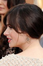 ZOOEY DESCHANEL at 71st Annual Golden Globe Awards 1