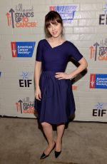 ZOOEY DESCHANEL at Hollywood Stands Up to Cancer Event