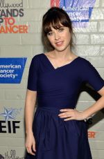 ZOOEY DESCHANEL at Hollywood Stands Up to Cancer Event