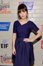 ZOOEY DESCHANEL at Hollywood Stands Up to Cancer Event