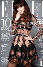 ZOOEY DESCHANEL in Elle Magazine, February 2015 Issue