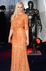 ABBIE CORNISH at Robocop Premiere in London