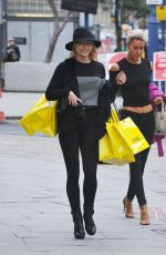 ABIGAIL ABBEY CLANY Out Shopping in Manchester