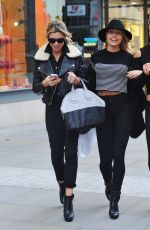 ABIGAIL ABBEY CLANY Out Shopping in Manchester