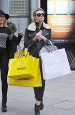 ABIGAIL ABBEY CLANY Out Shopping in Manchester