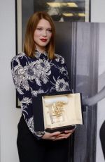 ADELE EXARCHOPOULOS and LEA SEYDOUX Receives Palme D