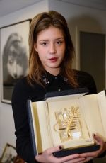 ADELE EXARCHOPOULOS and LEA SEYDOUX Receives Palme D