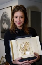 ADELE EXARCHOPOULOS and LEA SEYDOUX Receives Palme D