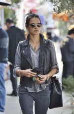 ALESSANDRA AMBROSIO Out and About in West Hollywood