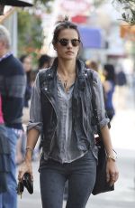 ALESSANDRA AMBROSIO Out and About in West Hollywood