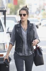 ALESSANDRA AMBROSIO Out and About in West Hollywood