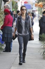 ALESSANDRA AMBROSIO Out and About in West Hollywood