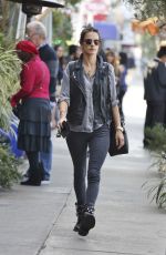 ALESSANDRA AMBROSIO Out and About in West Hollywood