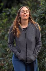 ALICIA SILVERSTONE Out and About in Hollywood Hills