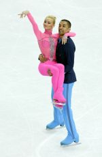 ALIONA SAVCHENKO and Robin Szolkowy at 2014 Winter Olympics in Sochi