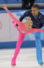 ALIONA SAVCHENKO and Robin Szolkowy at 2014 Winter Olympics in Sochi