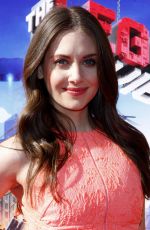 ALISON BRIE at The Lego Movie Premiere in Los Angeles