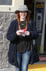 ALYSON HANNIGAN at CVS in Santa Monica