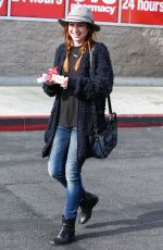 ALYSON HANNIGAN at CVS in Santa Monica