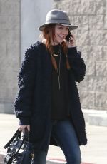 ALYSON HANNIGAN at CVS in Santa Monica