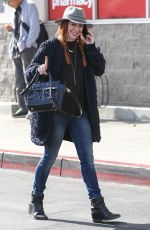 ALYSON HANNIGAN at CVS in Santa Monica