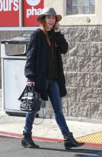 ALYSON HANNIGAN at CVS in Santa Monica