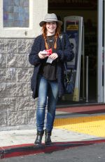 ALYSON HANNIGAN at CVS in Santa Monica