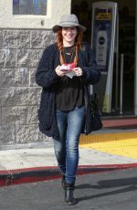 ALYSON HANNIGAN at CVS in Santa Monica