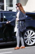 ALYSON HANNIGAN Out Shopping in Brentwood