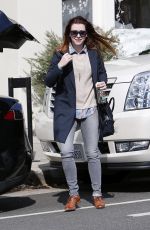 ALYSON HANNIGAN Out Shopping in Brentwood