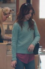 ALYSON HANNIGAN Shopping at Cartier in Beverly Hills
