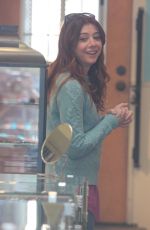 ALYSON HANNIGAN Shopping at Cartier in Beverly Hills