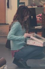 ALYSON HANNIGAN Shopping at Cartier in Beverly Hills