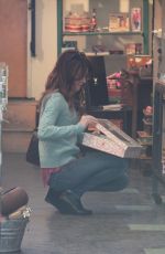 ALYSON HANNIGAN Shopping at Cartier in Beverly Hills