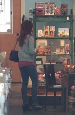 ALYSON HANNIGAN Shopping at Cartier in Beverly Hills