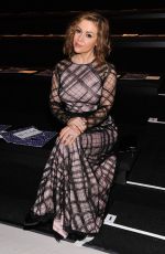 ALYSSA MILANO at Tadashi Shoji Fall/Winter 2014 Fashion Show in New York