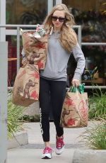 AMANDA SEYFRIED Shopping at Trader Joe