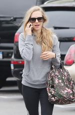 AMANDA SEYFRIED Shopping at Trader Joe