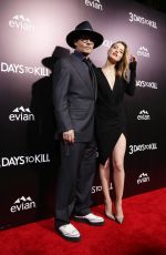 AMBER HARD and Johnny Depp at 3 Days to Kill Premiere in Los Angeles