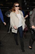 AMY ADAMS at LAX Airport in Los Angeles