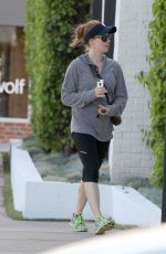 AMY ADAMS in Leggings Out and About in West Hollywood