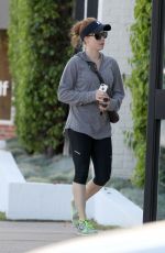 AMY ADAMS in Leggings Out and About in West Hollywood