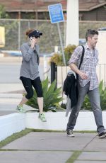 AMY ADAMS in Leggings Out and About in West Hollywood