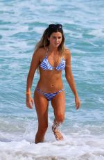 ANASTASIA ASHLEY in Bikini at a Beach in Miami
