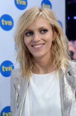 ANJA RUBIK at Dzien Dobry TVN TV Programme in Warsaw