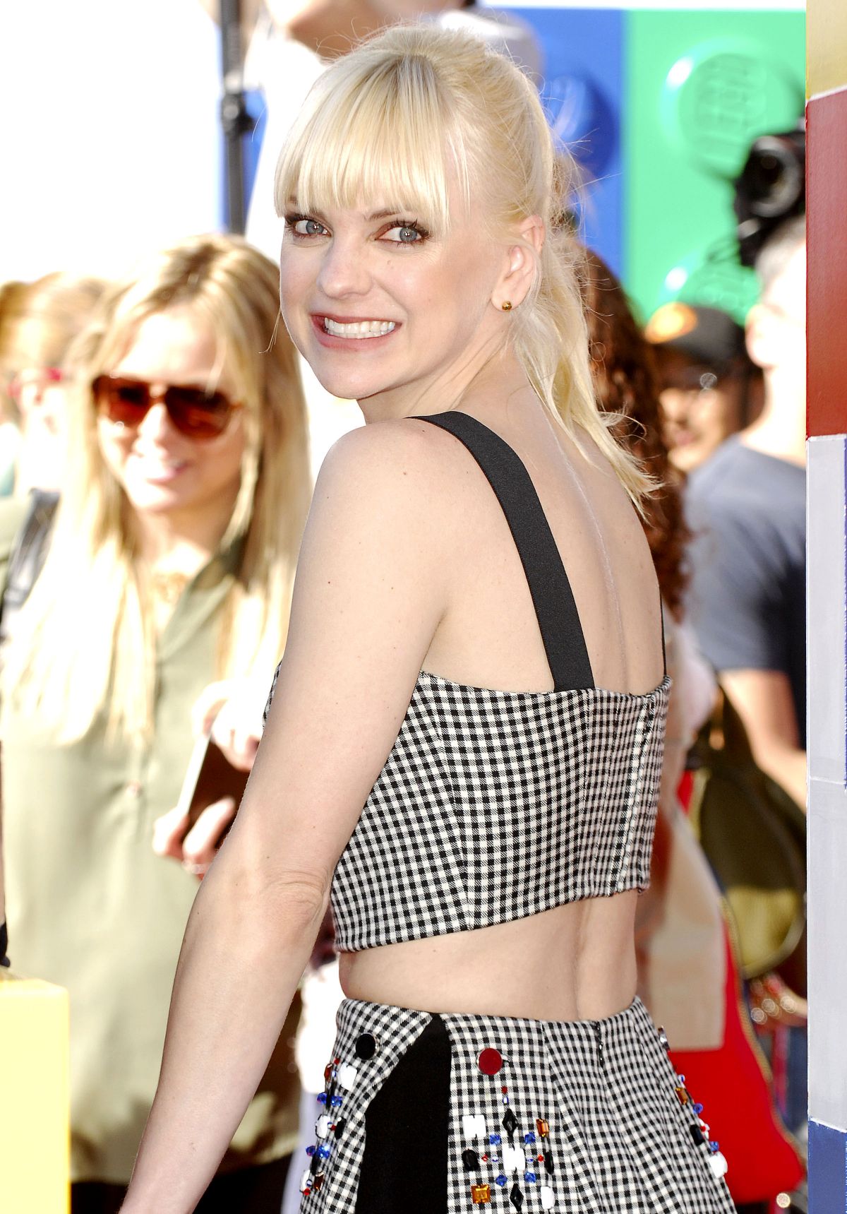 ANNA FARIS at The Lego Movie Premiere in Los Angeles.